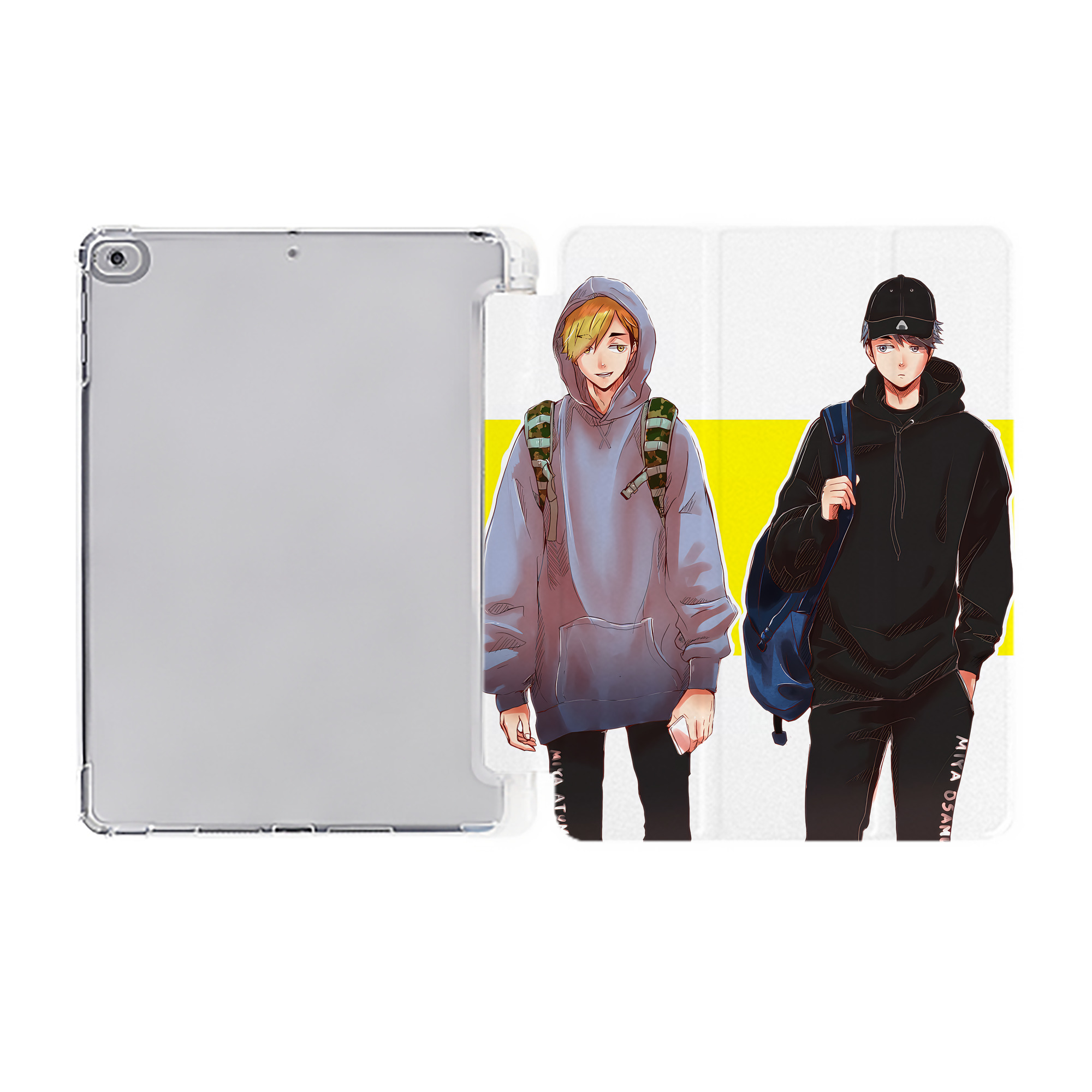 （画像用） SPY×FAMILY间谍家家酒 IPad ケース ペン収納付き 三つ折りスタンド PUレザー×シリコン 対応機種9.5/10.5/10.9インチ